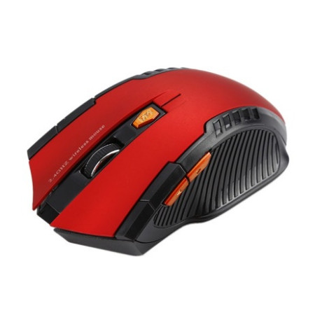 Мышка беспроводная 6D Gaming Mouse красная