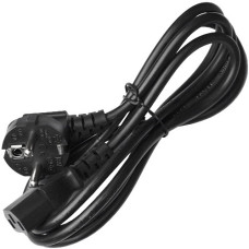 Сетевой шнур для компьютера 1.8м черный в пакете медь