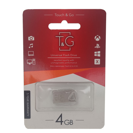 USB флеш T&G 109 Metal series 4GB