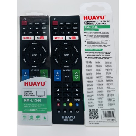 Универсальный пульт Sharp RM-L1346 TM HUAYU