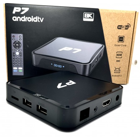 Медиа плеер P7 androidtv 2\16  Android 12 Cortex A53 Гарантия 6м.