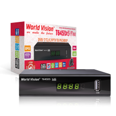 Т2 ресивер  World Vision T645D5 FM 