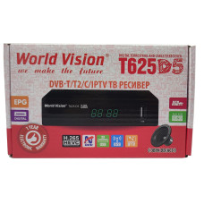 Т2 ресивер World Vision T625D5 IPTV