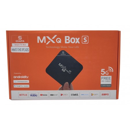 Андроид приставка MxQpro 1\8 Android10,0 WiFi 2,4G\5G  Гарантия 6м