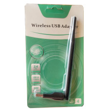 Wi-Fi адаптер для тюнеров MT 7601 5дб 18см в упаковке.