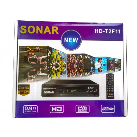 Т2 ресивер тюнер SONAR HD-T2F11
