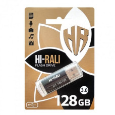 Накопичувач 3.0 USB 128GB Hi-Rali Rocket серiя чорний