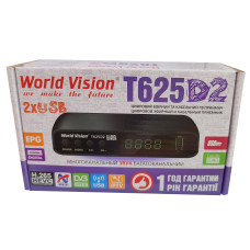 Т2 ресивер  World Vision T625D2+IPTV
