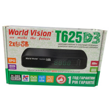 Т2 ресивер  World Vision T625D3 +IPTV