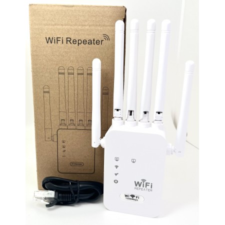 Роутер двухдиапазонный 2.4G 5.8G 1200 Мбит/с -репитер, усилитель WI FI сигнала LV-AC68