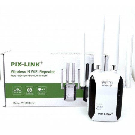 Репитер, усилитель WI FI сигнала LV-WR43T/45T