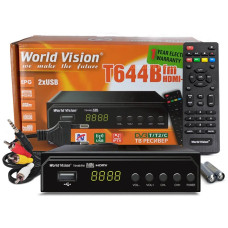 Т2 ресивер World Vision T644B FM