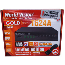 Т2 ресивер World Vision T624A + IPTV