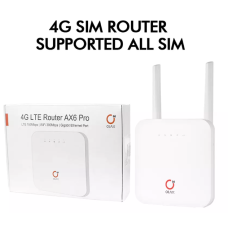 Olax 4G LTE Router AX6 Pro зі швидкістю 300 Мбітс, резервною батареєю 4000 мАг, портом LAN