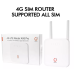 Маршрутизатор Olax 4G LTE Router AX6 Pro со скоростью 300 Мбитс, резервной батареей 4000 мАч, портом LAN и Gigabit Ethernet для всей сети