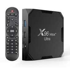 Андроид приставка X96 Max Plus Ultra 4/64, Amlogic s905x4, Android 11 Гарантия 6м.