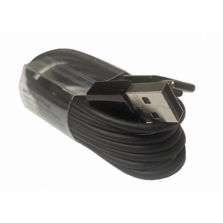 Шнур USB-typeC 1м. медь черный