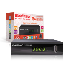 Т2 ресивер  World Vision T644D5 FM 