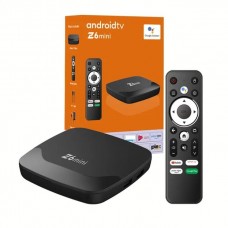 TB BOX Z6 mini 1/8 ATV Android 13 Голосовой BT пульт Гарантия 6м.