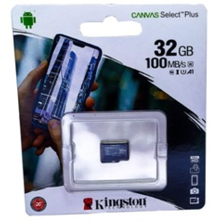 micro SDHC карта памяти Kingston 32GB class 10 (без адаптера)