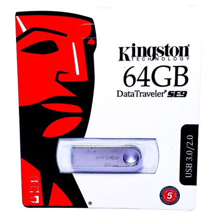 USB флеш Kingston SE9 64Gb Metal