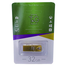 USB флеш T&G 117 золото Metal series 32GB