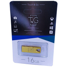 USB флеш T&G 117 золота Metal series 16GB