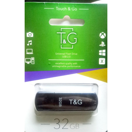 USB флеш T&G 011 Classic series 32GB Black
