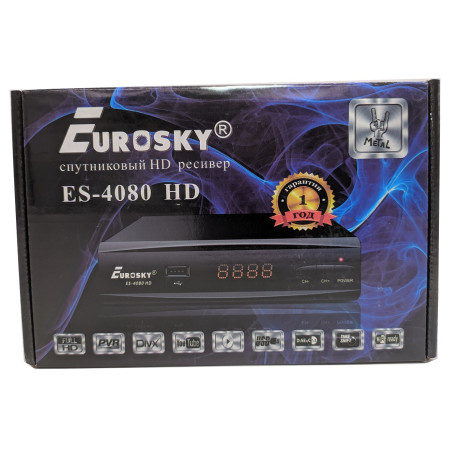 Супутниковий тюнер Eurosky ES-4080 HD